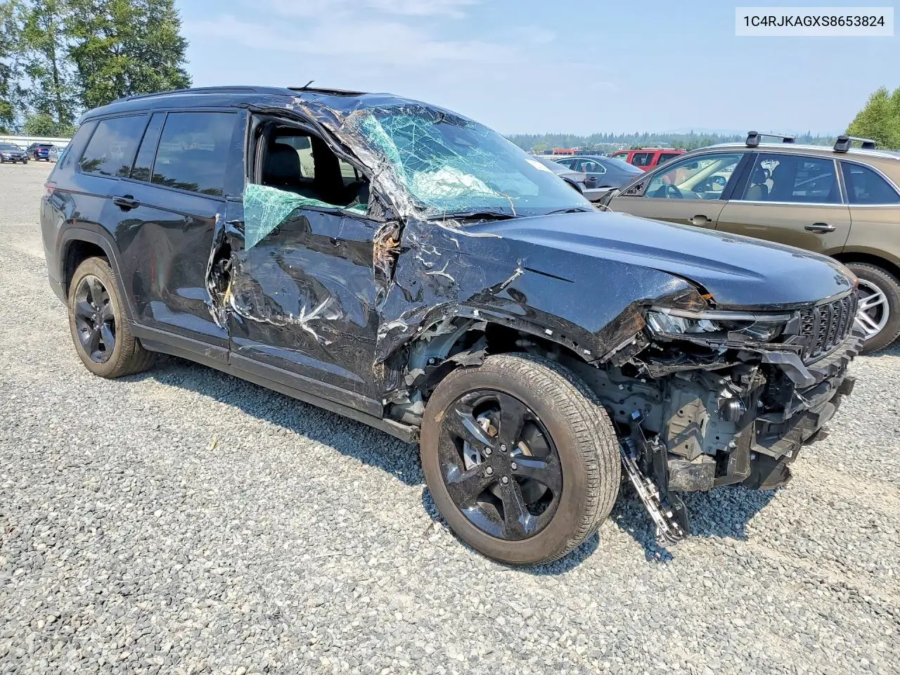 2025 Jeep Grand Cherokee L Laredo VIN: 1C4RJKAGXS8653824 Lot: 62257626