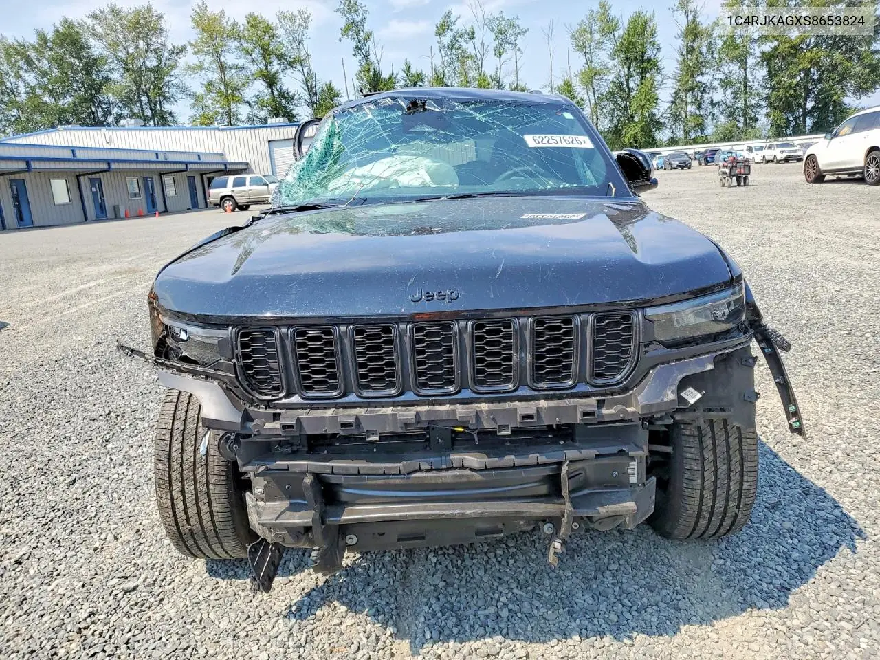 2025 Jeep Grand Cherokee L Laredo VIN: 1C4RJKAGXS8653824 Lot: 62257626