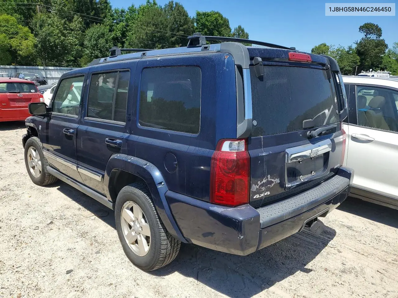 2006 Jeep Commander Limited VIN: 1J8HG58N46C246450 Lot: 55686156