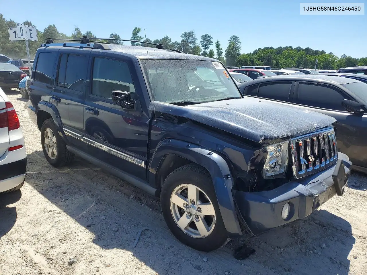 2006 Jeep Commander Limited VIN: 1J8HG58N46C246450 Lot: 55686156