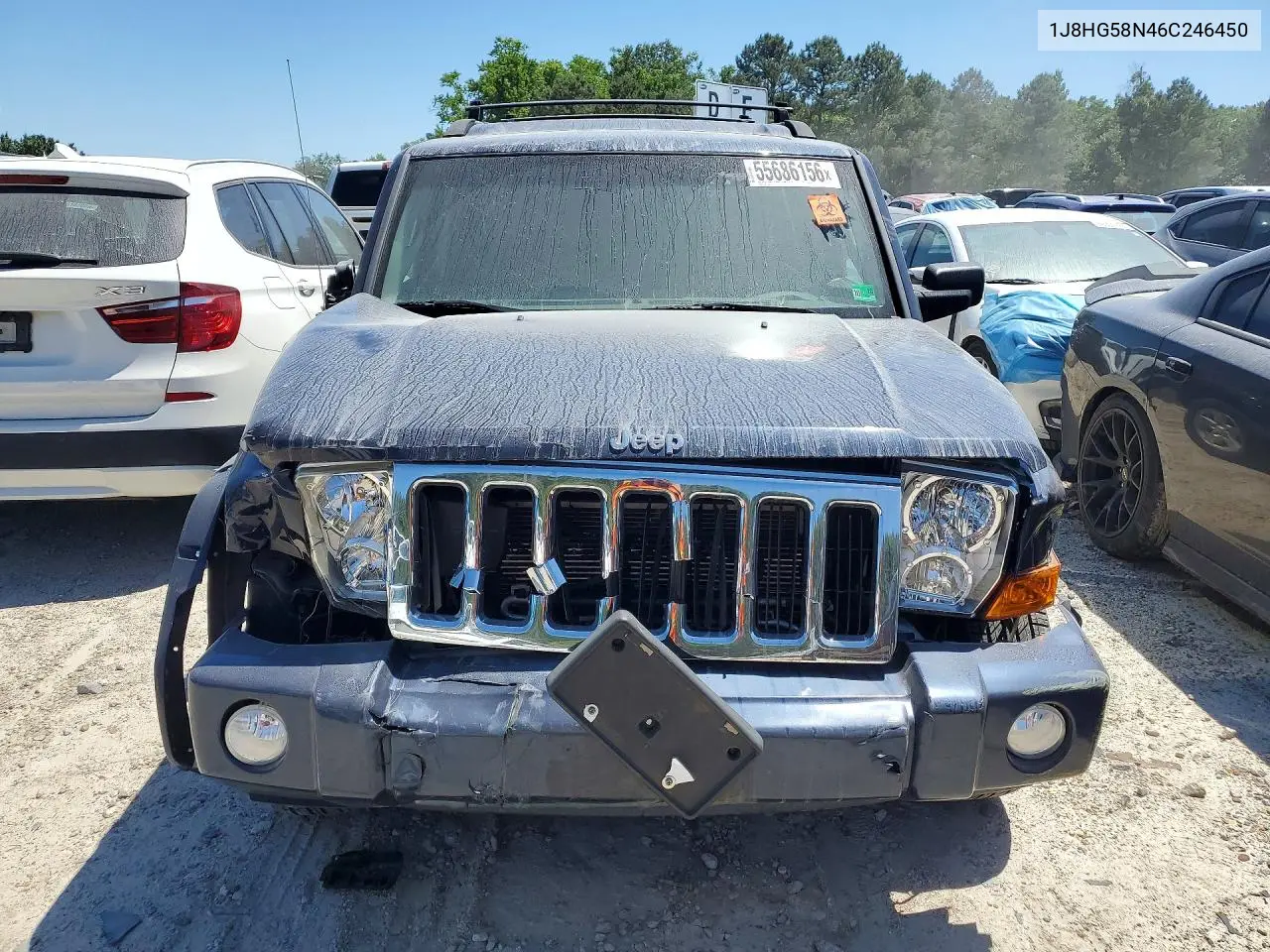 2006 Jeep Commander Limited VIN: 1J8HG58N46C246450 Lot: 55686156