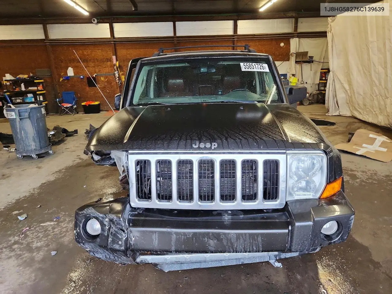 2006 Jeep Commander Limited VIN: 1J8HG58276C139639 Lot: 55851726