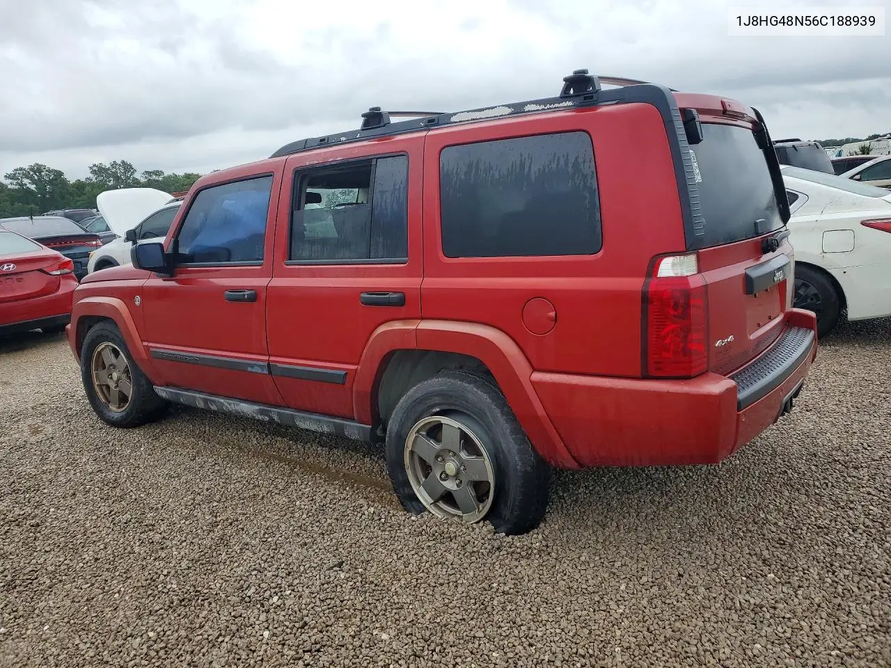 2006 Jeep Commander VIN: 1J8HG48N56C188939 Lot: 56787396