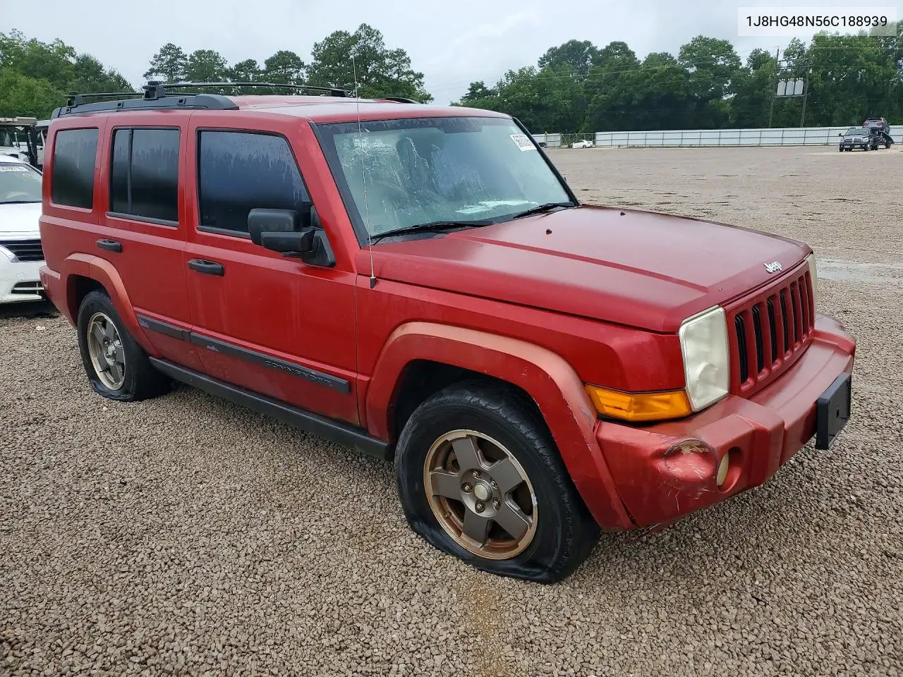 2006 Jeep Commander VIN: 1J8HG48N56C188939 Lot: 56787396