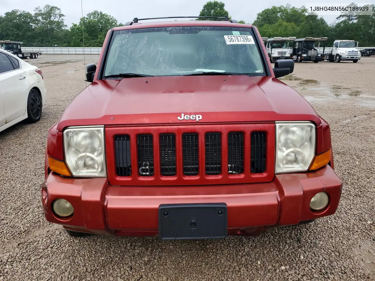 2006 Jeep Commander VIN: 1J8HG48N56C188939 Lot: 56787396