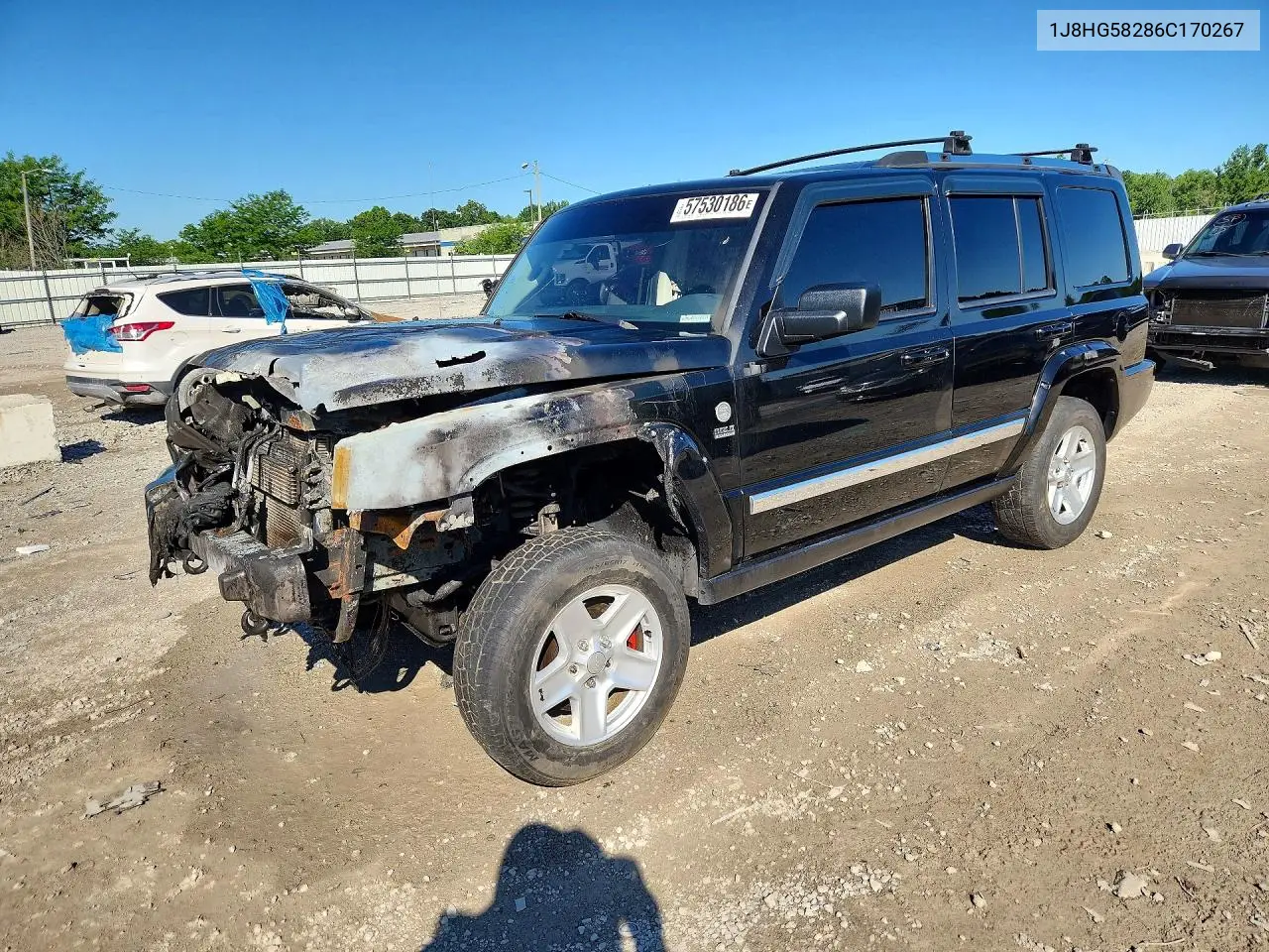 2006 Jeep Commander Limited VIN: 1J8HG58286C170267 Lot: 57530186