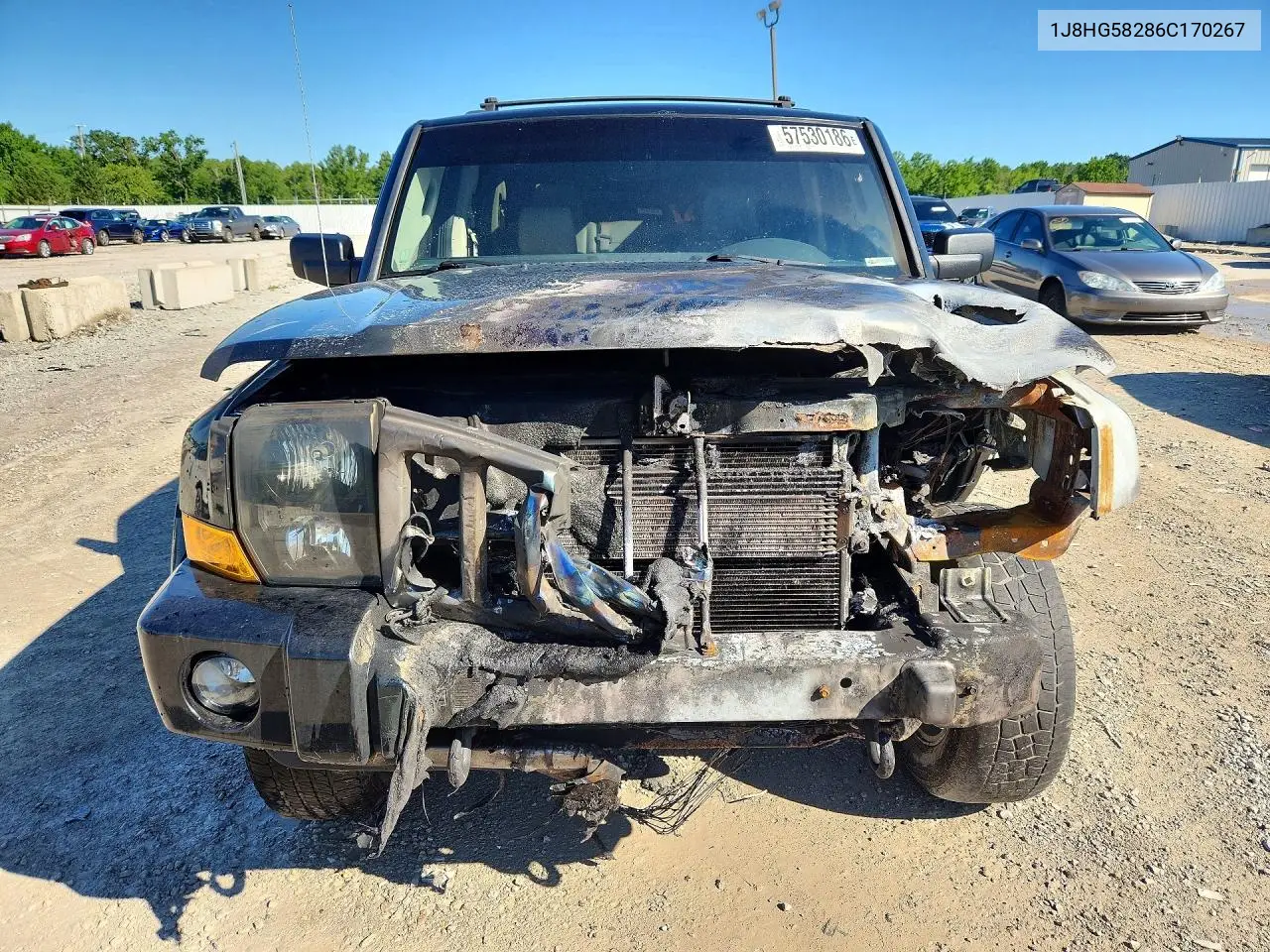2006 Jeep Commander Limited VIN: 1J8HG58286C170267 Lot: 57530186