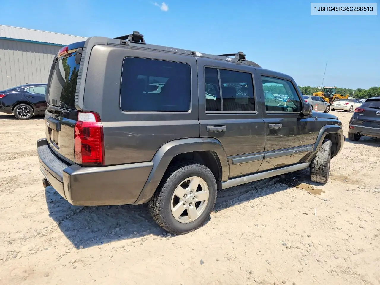 2006 Jeep Commander VIN: 1J8HG48K36C288513 Lot: 59667846