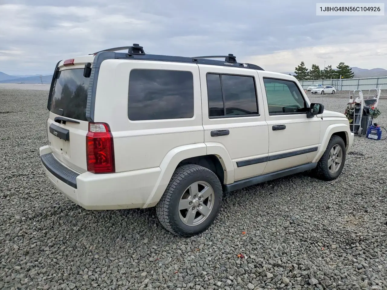 2006 Jeep Commander VIN: 1J8HG48N56C104926 Lot: 60209536
