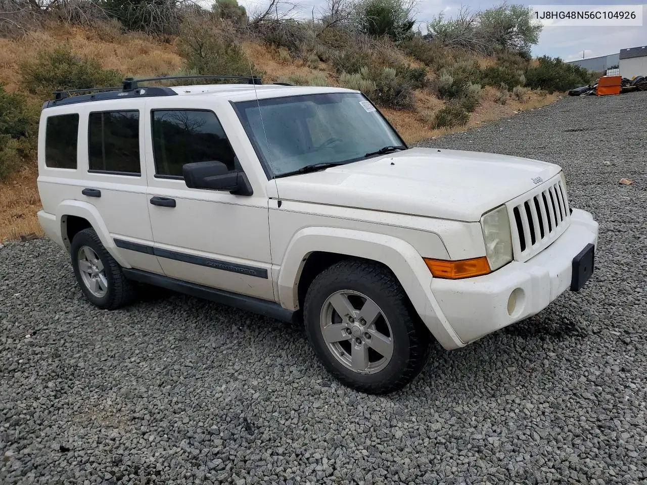 2006 Jeep Commander VIN: 1J8HG48N56C104926 Lot: 60209536