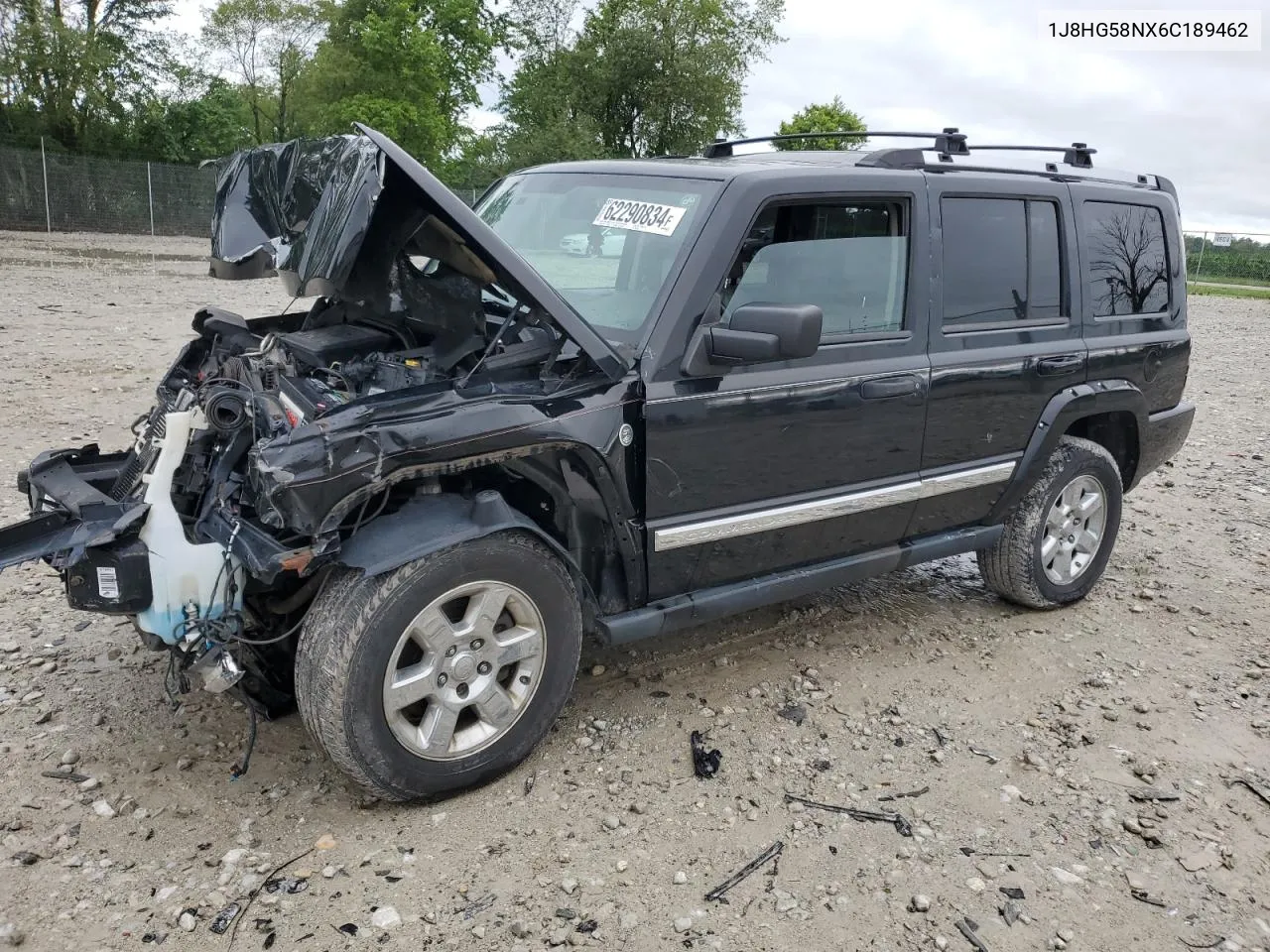 2006 Jeep Commander Limited VIN: 1J8HG58NX6C189462 Lot: 62290834