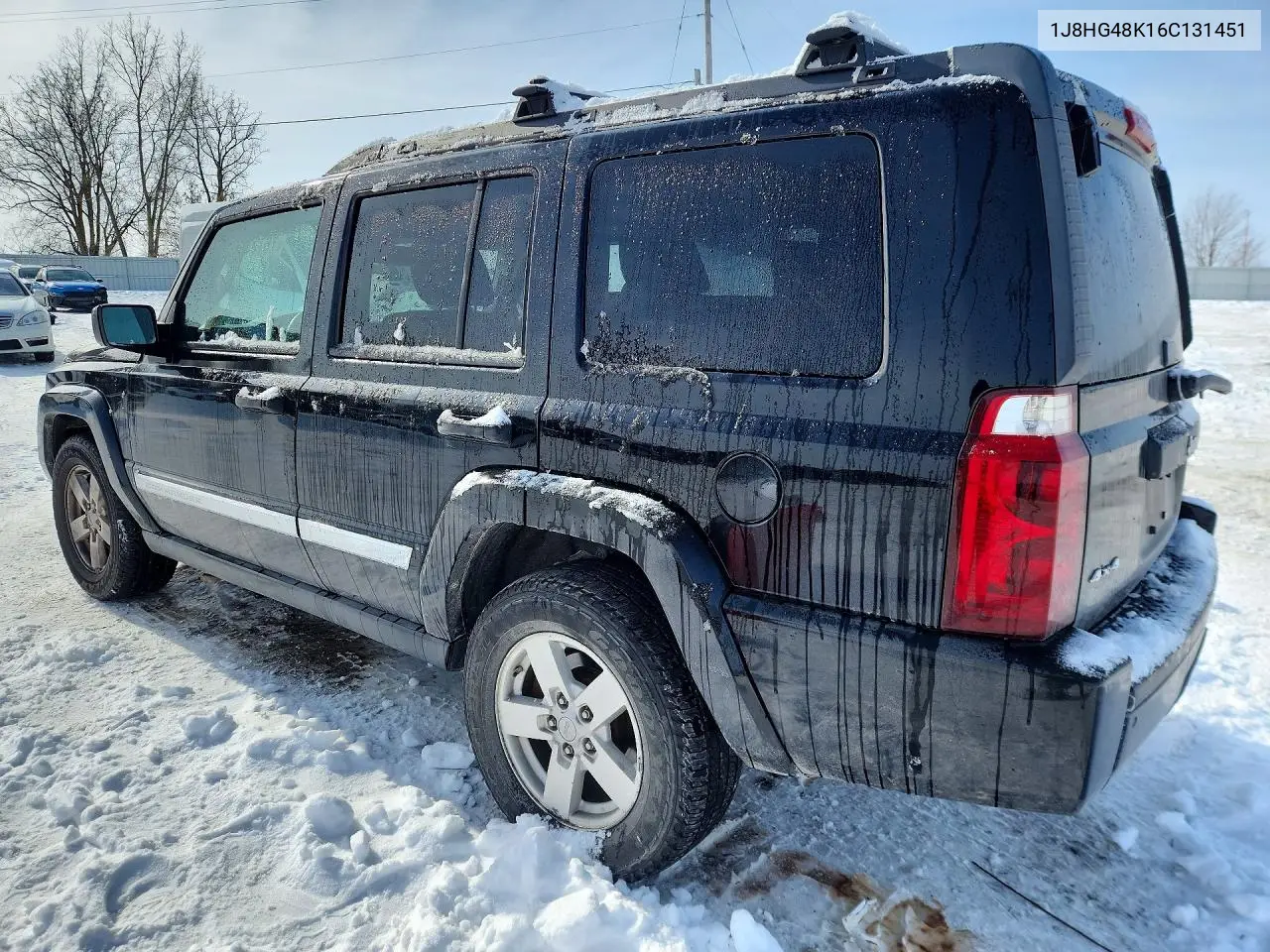 2006 Jeep Commander VIN: 1J8HG48K16C131451 Lot: 76793655