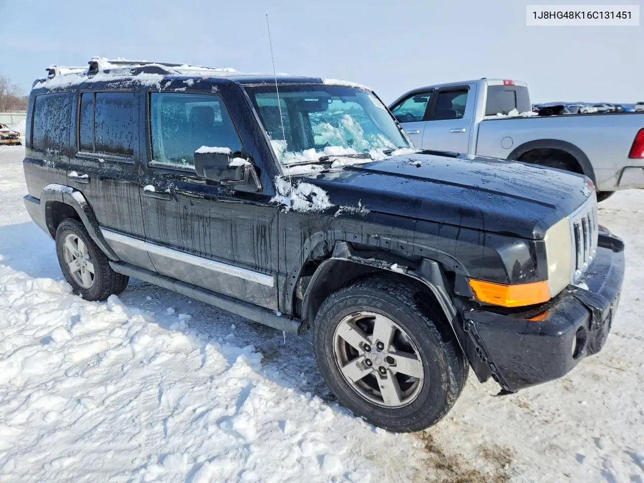 2006 Jeep Commander VIN: 1J8HG48K16C131451 Lot: 76793655