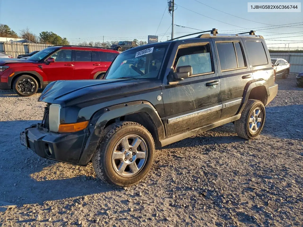 2006 Jeep Commander Limited VIN: 1J8HG582X6C366744 Lot: 98280025
