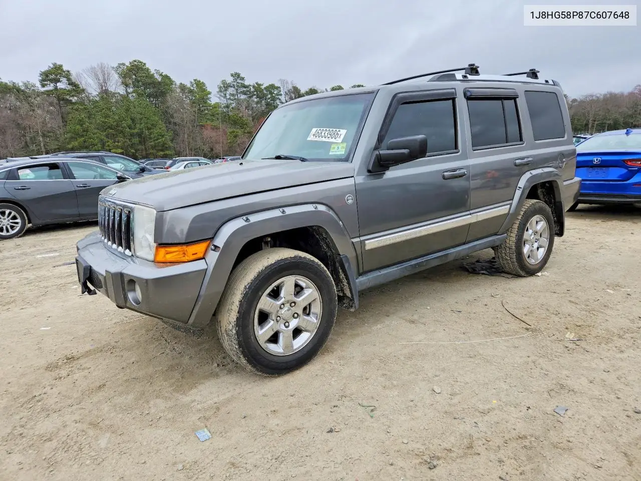 2007 Jeep Commander Limited VIN: 1J8HG58P87C607648 Lot: 46833986
