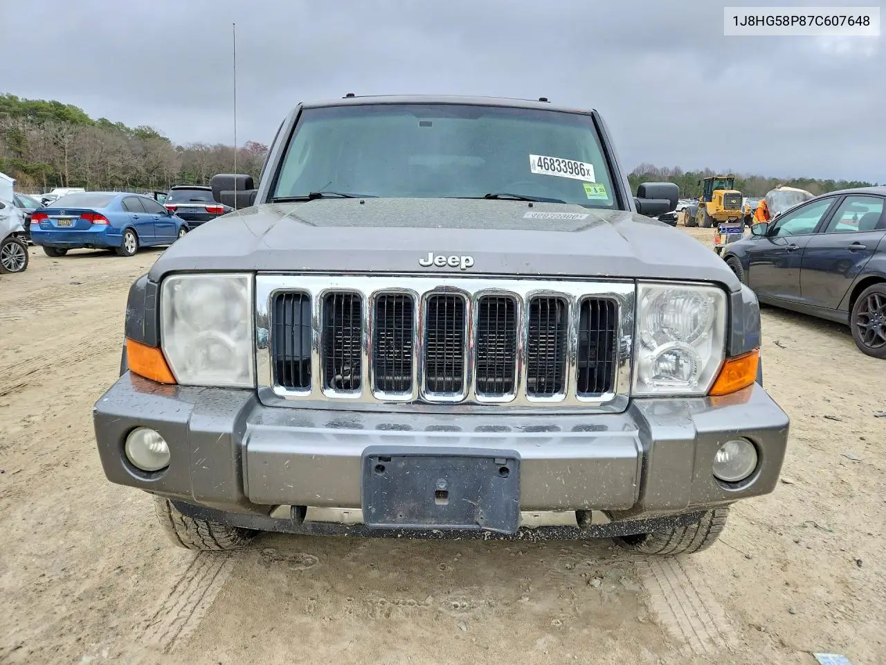 2007 Jeep Commander Limited VIN: 1J8HG58P87C607648 Lot: 46833986
