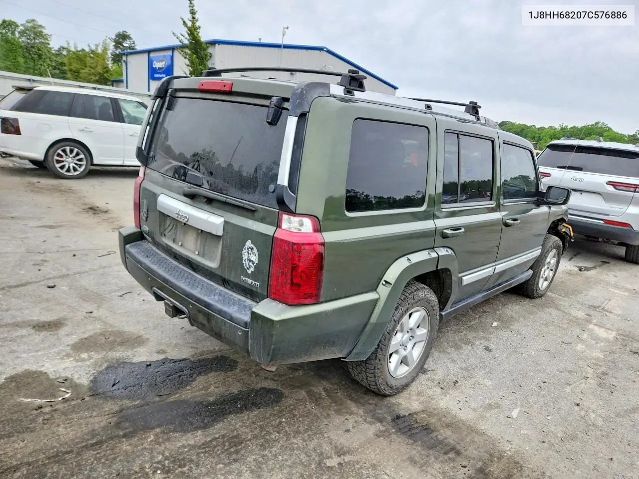 2007 Jeep Commander Overland VIN: 1J8HH68207C576886 Lot: 47886986
