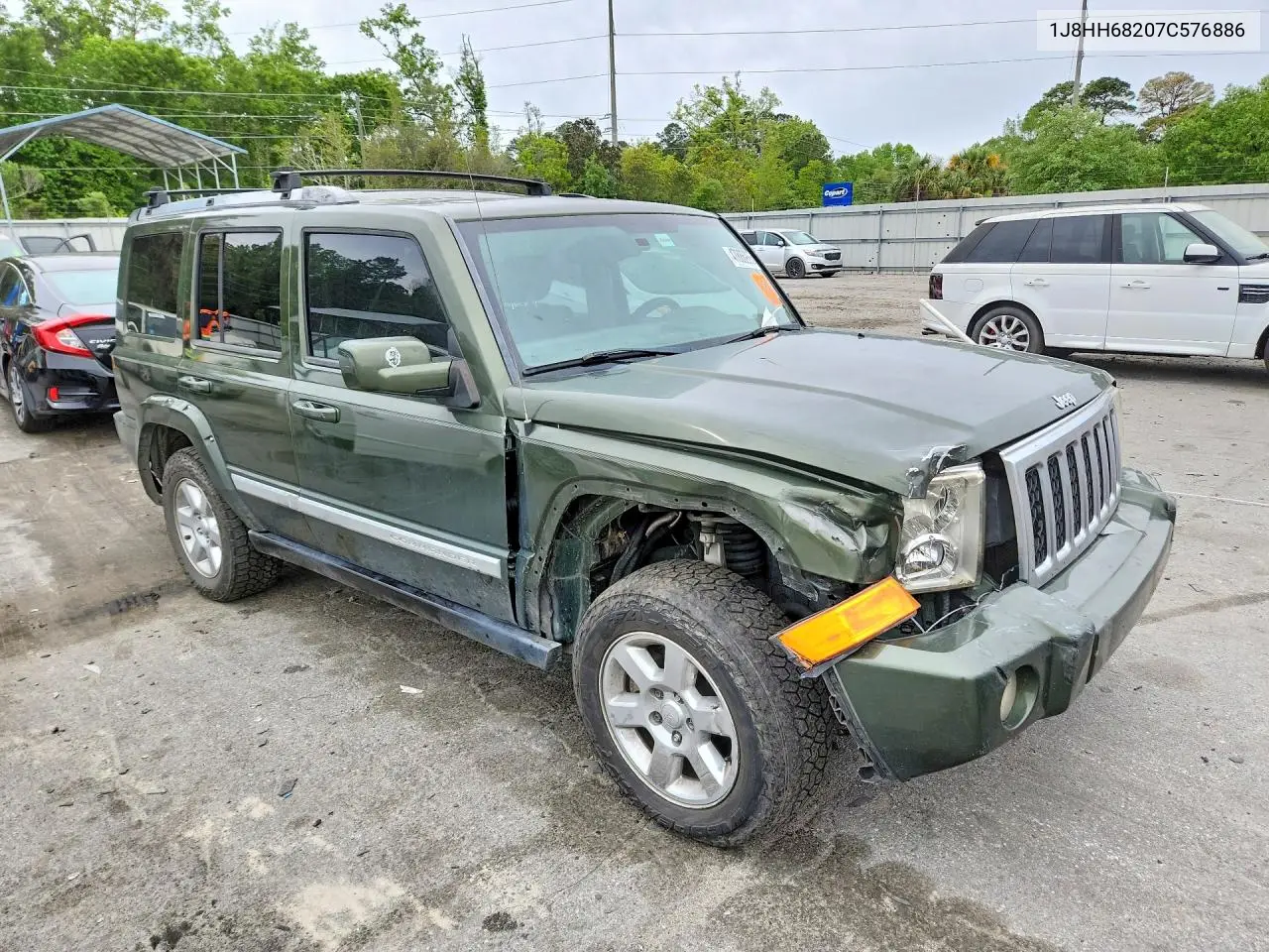2007 Jeep Commander Overland VIN: 1J8HH68207C576886 Lot: 47886986