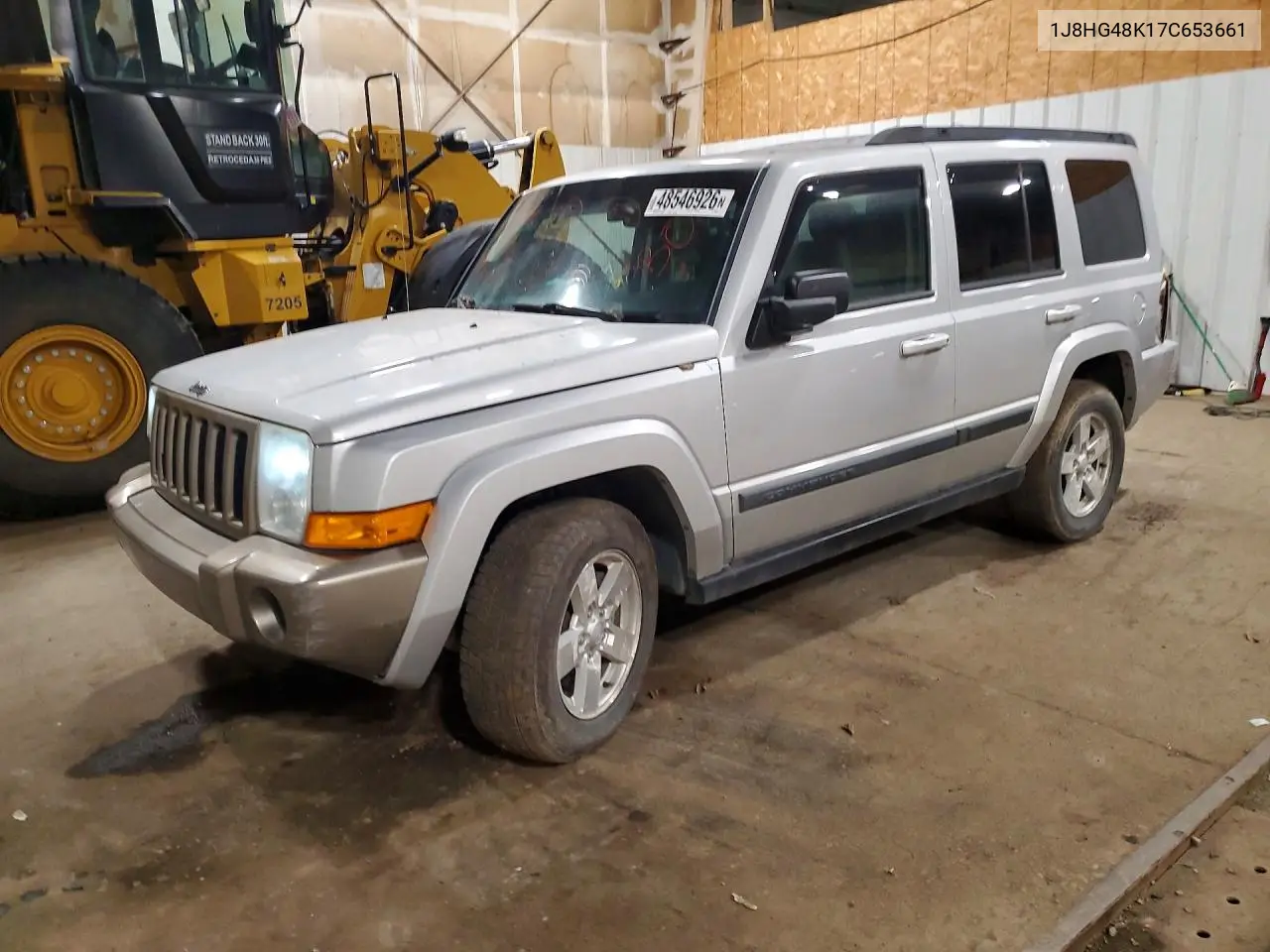 2007 Jeep Commander VIN: 1J8HG48K17C653661 Lot: 48546926