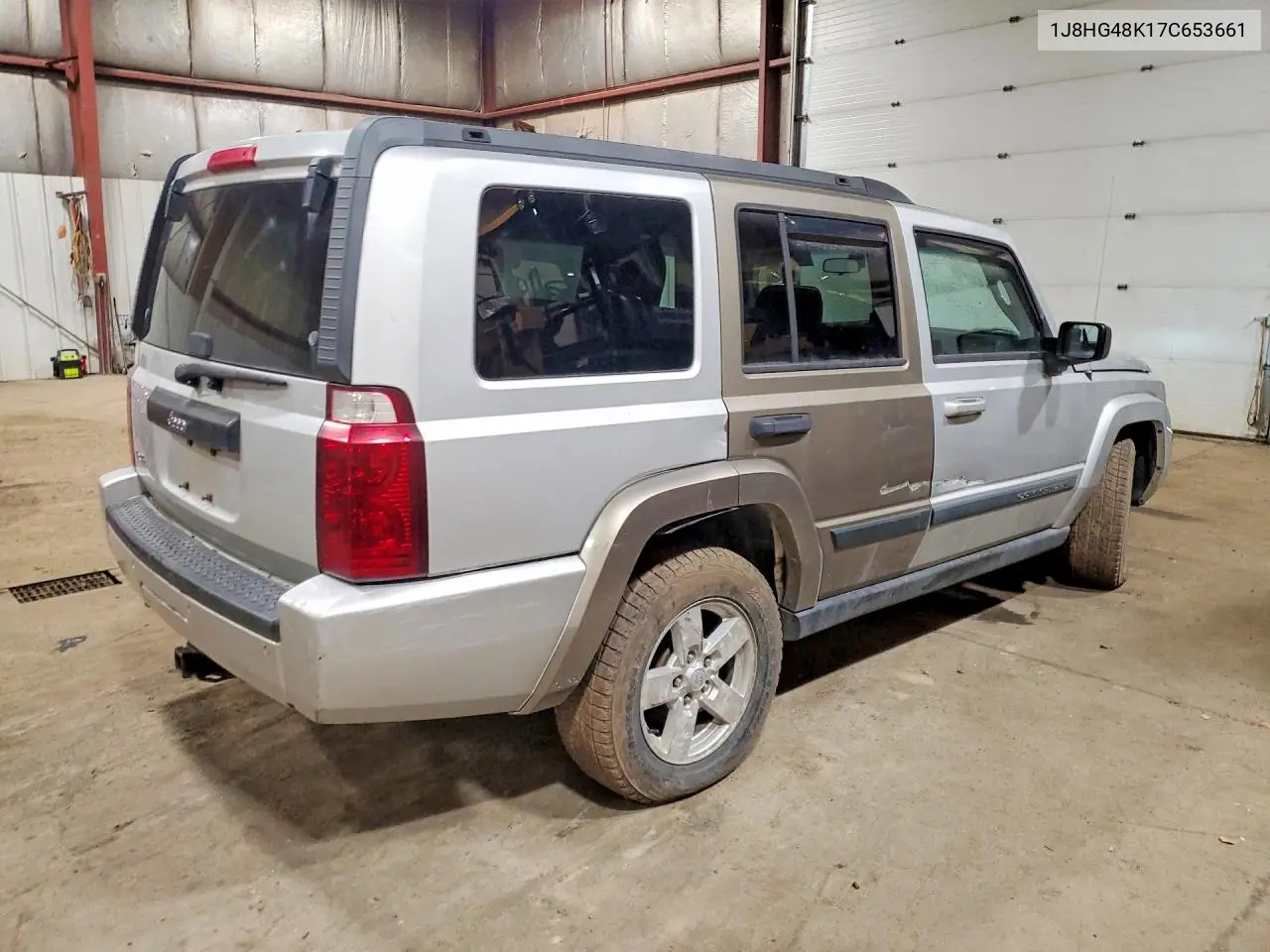 2007 Jeep Commander VIN: 1J8HG48K17C653661 Lot: 48546926