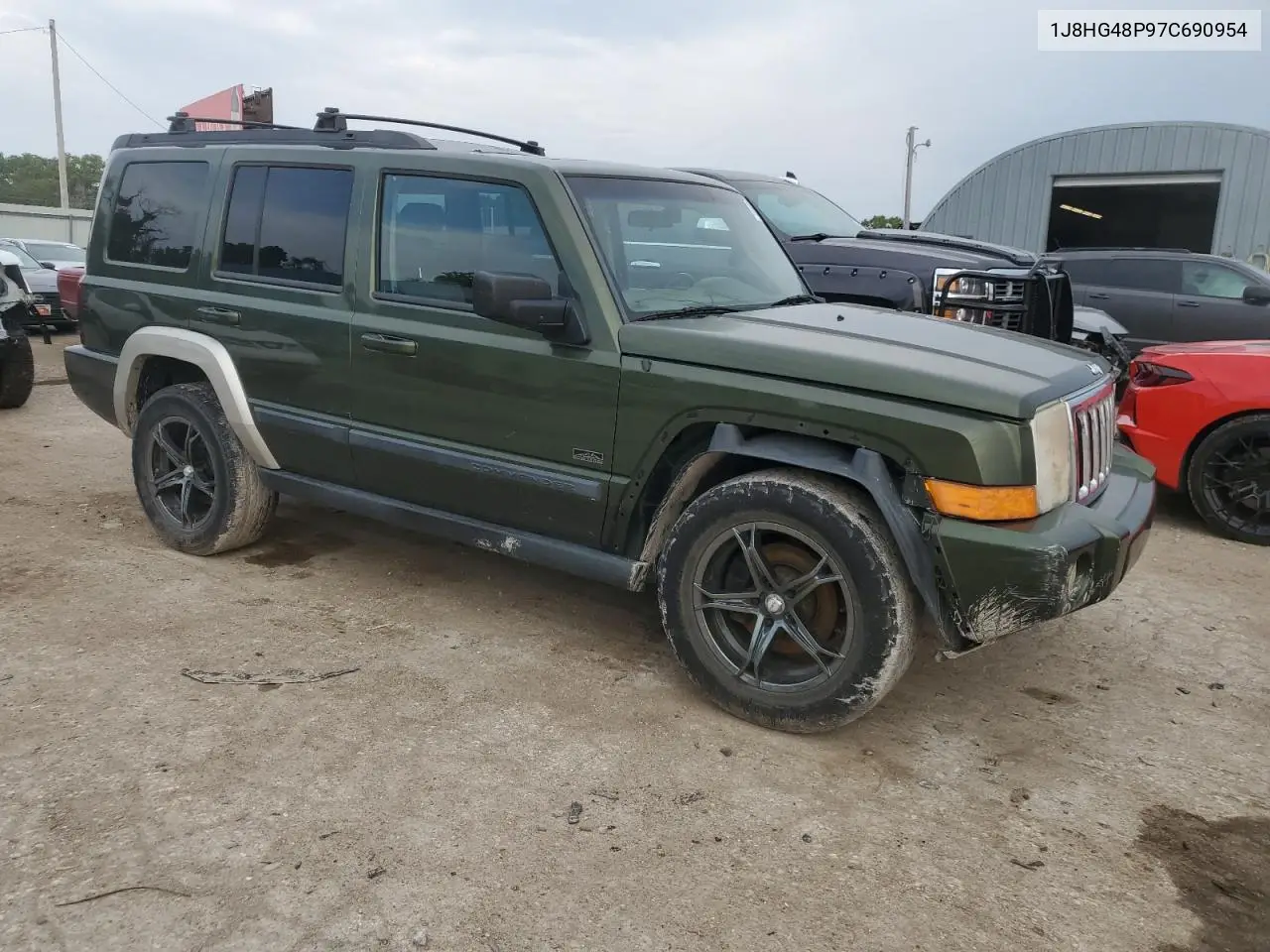 2007 Jeep Commander VIN: 1J8HG48P97C690954 Lot: 49900976