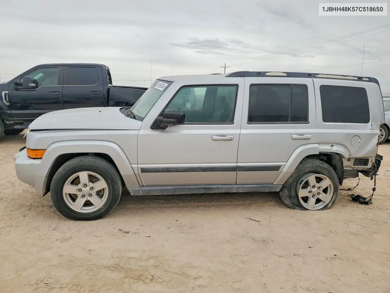 2007 Jeep Commander VIN: 1J8HH48K57C518650 Lot: 51699346