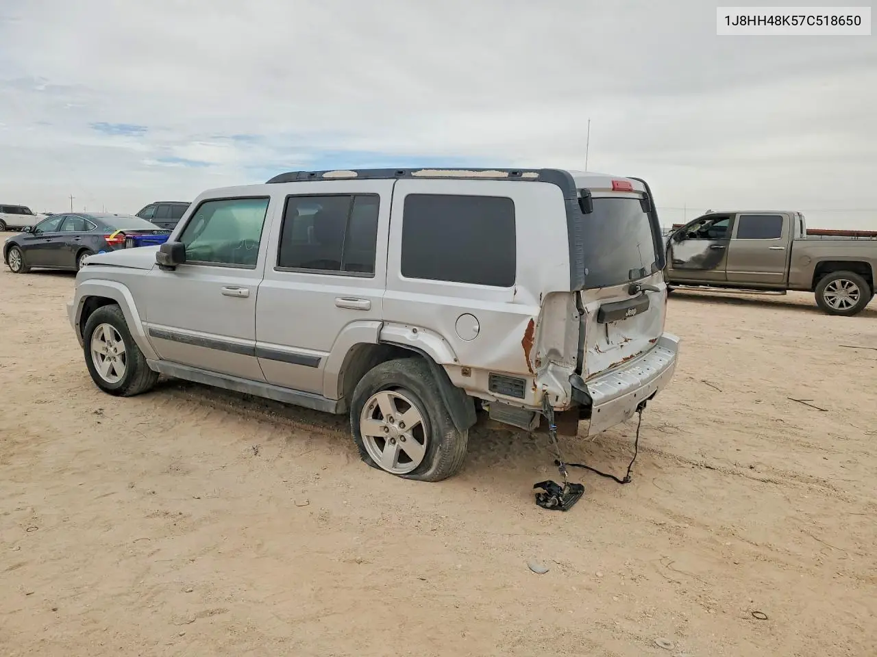 2007 Jeep Commander VIN: 1J8HH48K57C518650 Lot: 51699346