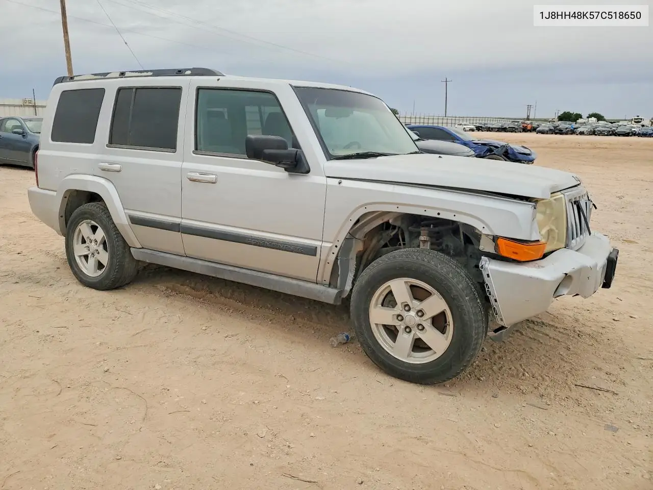 2007 Jeep Commander VIN: 1J8HH48K57C518650 Lot: 51699346