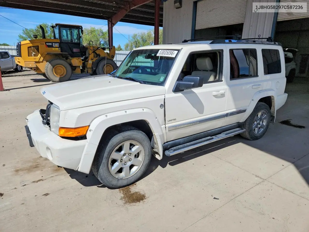 2007 Jeep Commander Limited VIN: 1J8HG58297C587236 Lot: 53835096