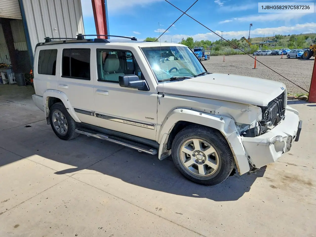 2007 Jeep Commander Limited VIN: 1J8HG58297C587236 Lot: 53835096