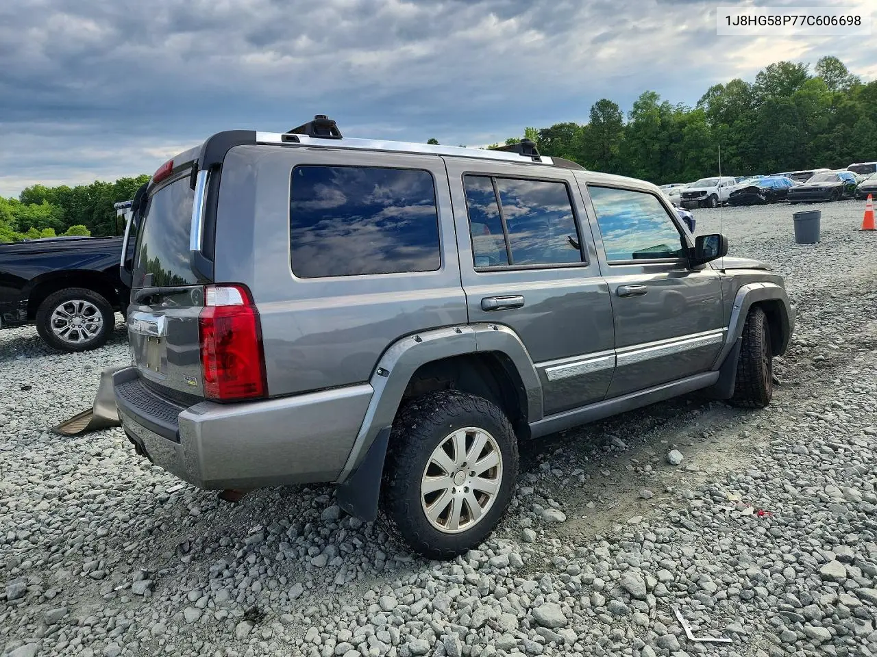 2007 Jeep Commander Limited VIN: 1J8HG58P77C606698 Lot: 55126796
