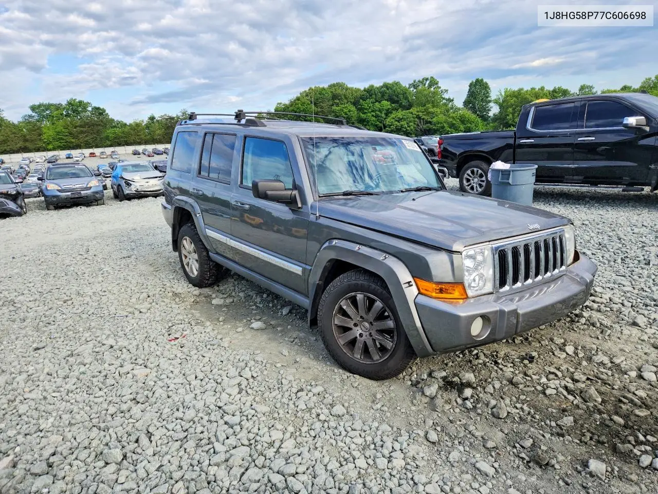 2007 Jeep Commander Limited VIN: 1J8HG58P77C606698 Lot: 55126796