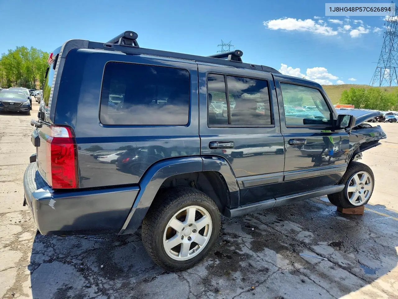 2007 Jeep Commander VIN: 1J8HG48P57C626894 Lot: 55466026