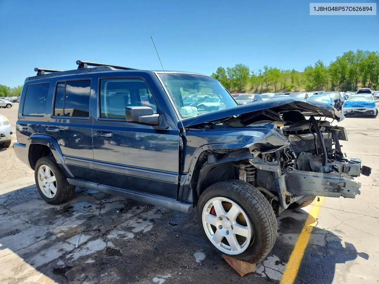 2007 Jeep Commander VIN: 1J8HG48P57C626894 Lot: 55466026