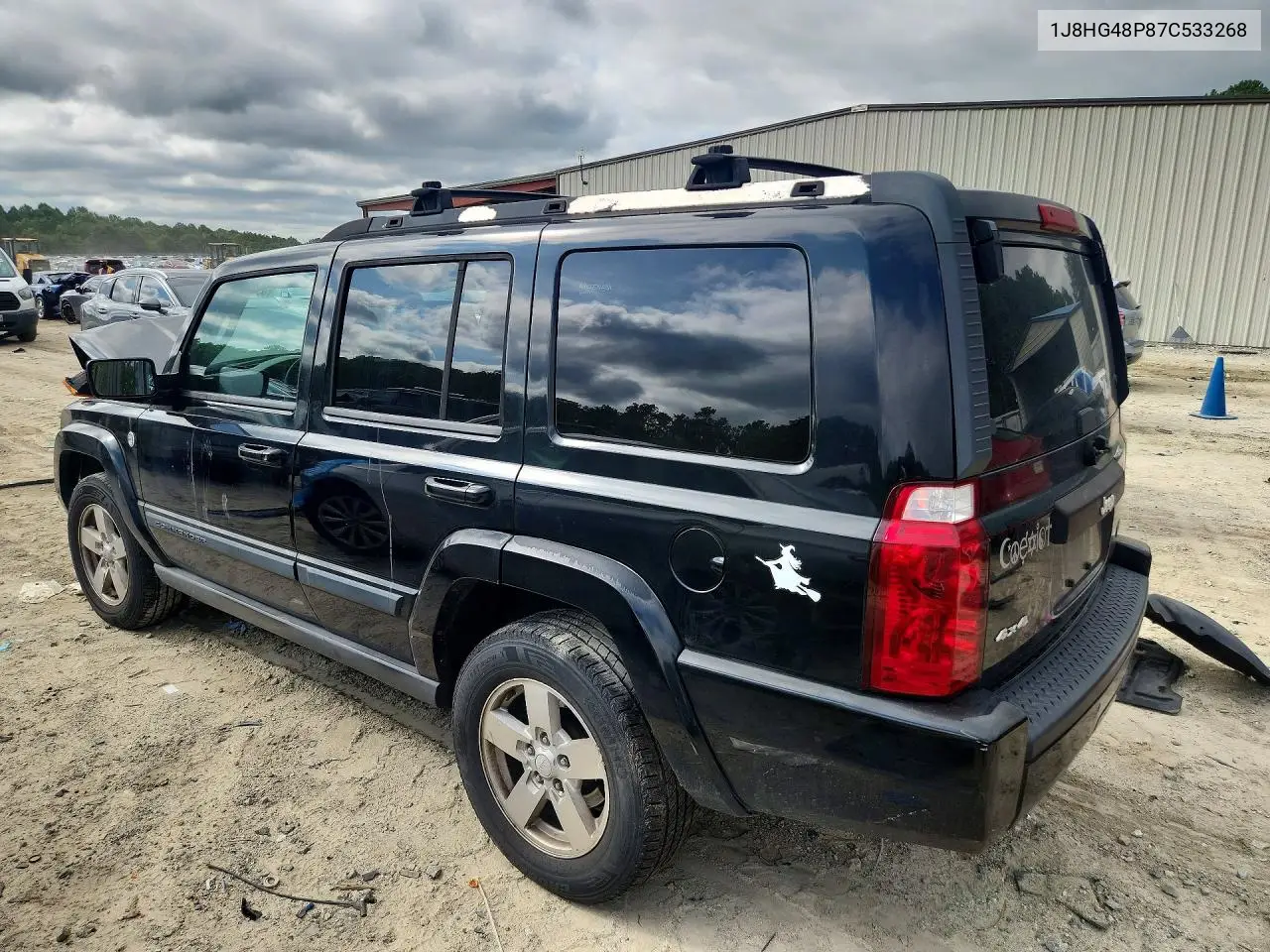 2007 Jeep Commander VIN: 1J8HG48P87C533268 Lot: 59972046