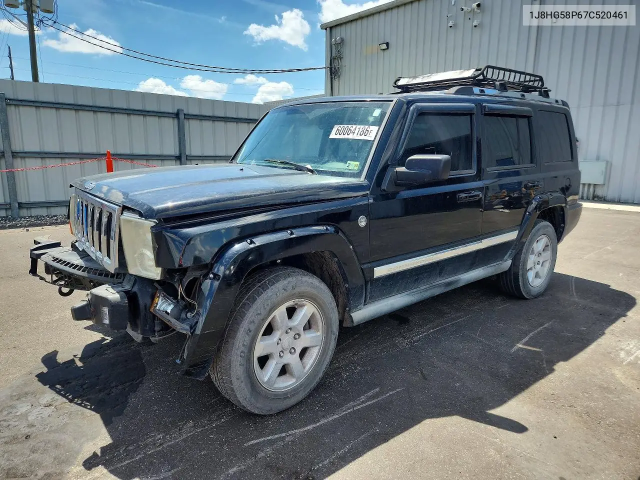 2007 Jeep Commander Limited VIN: 1J8HG58P67C520461 Lot: 60064186