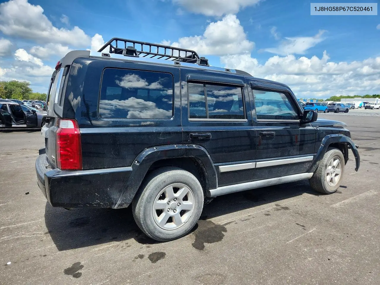 2007 Jeep Commander Limited VIN: 1J8HG58P67C520461 Lot: 60064186