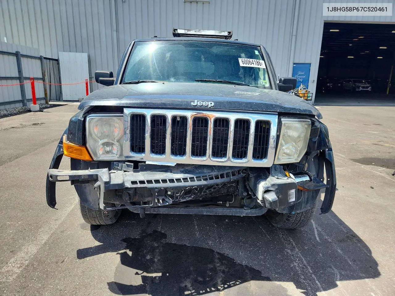 2007 Jeep Commander Limited VIN: 1J8HG58P67C520461 Lot: 60064186