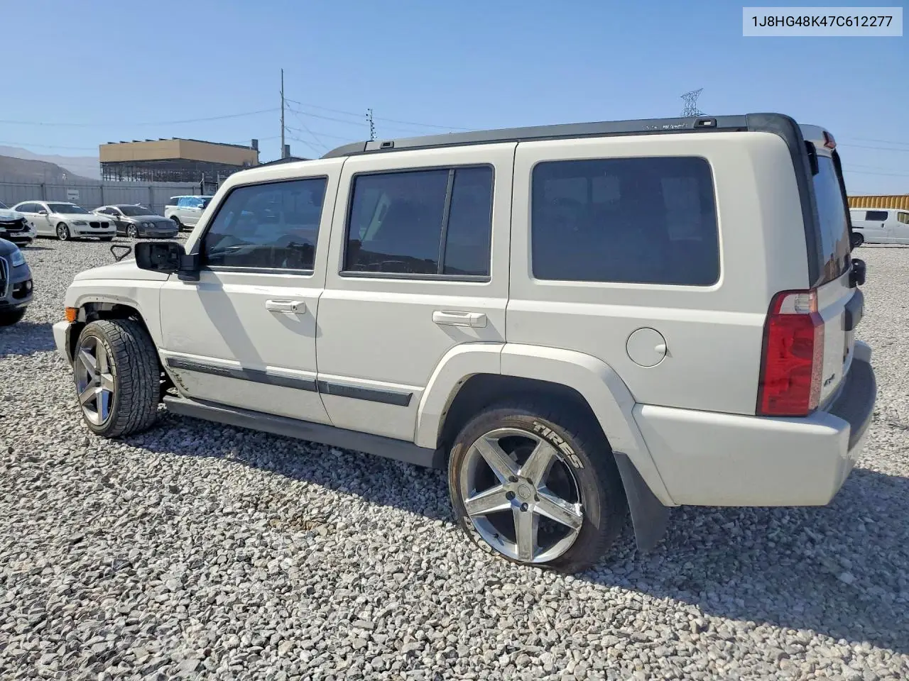 2007 Jeep Commander Sport VIN: 1J8HG48K47C612277 Lot: 60411116