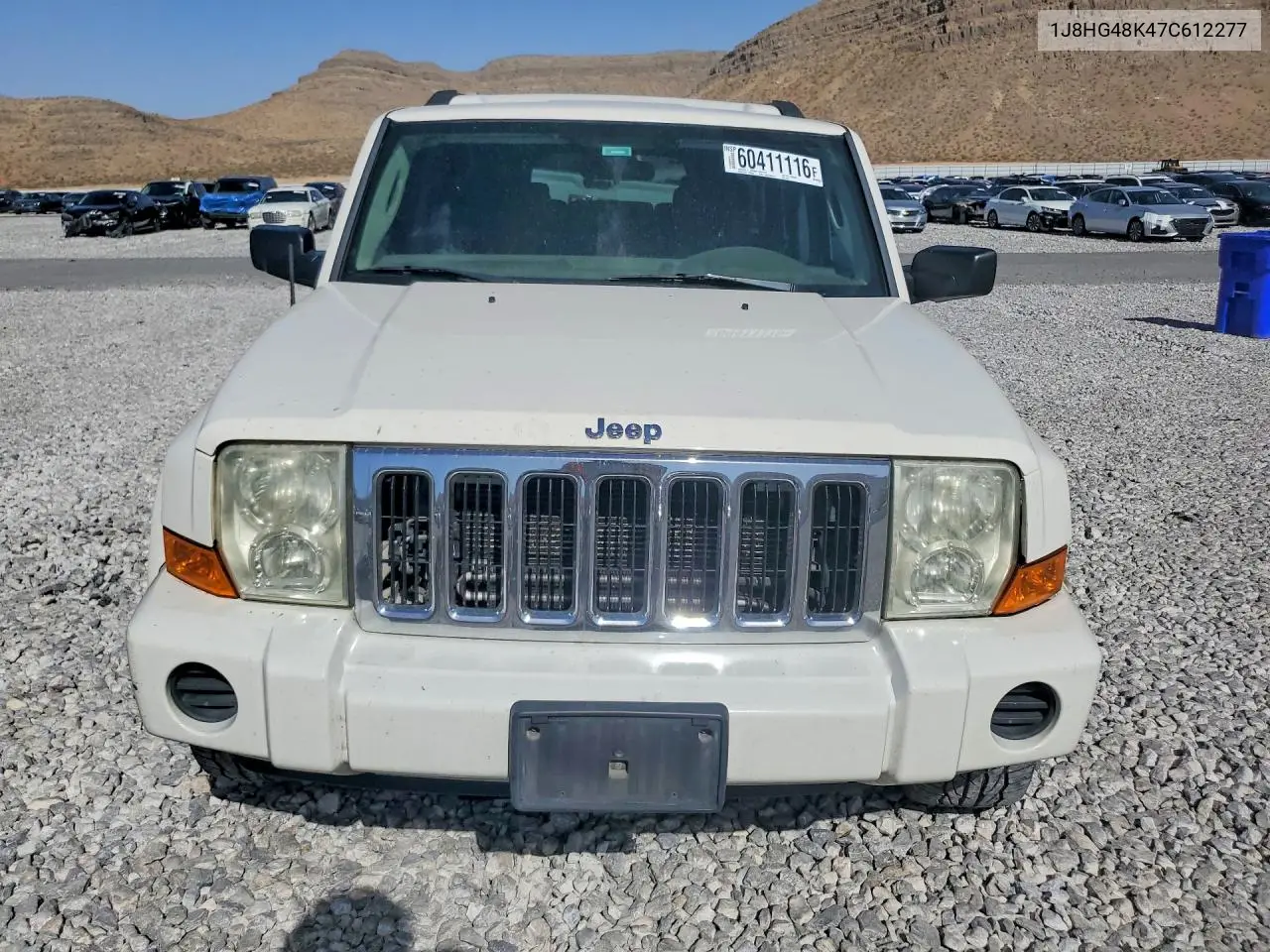 2007 Jeep Commander Sport VIN: 1J8HG48K47C612277 Lot: 60411116