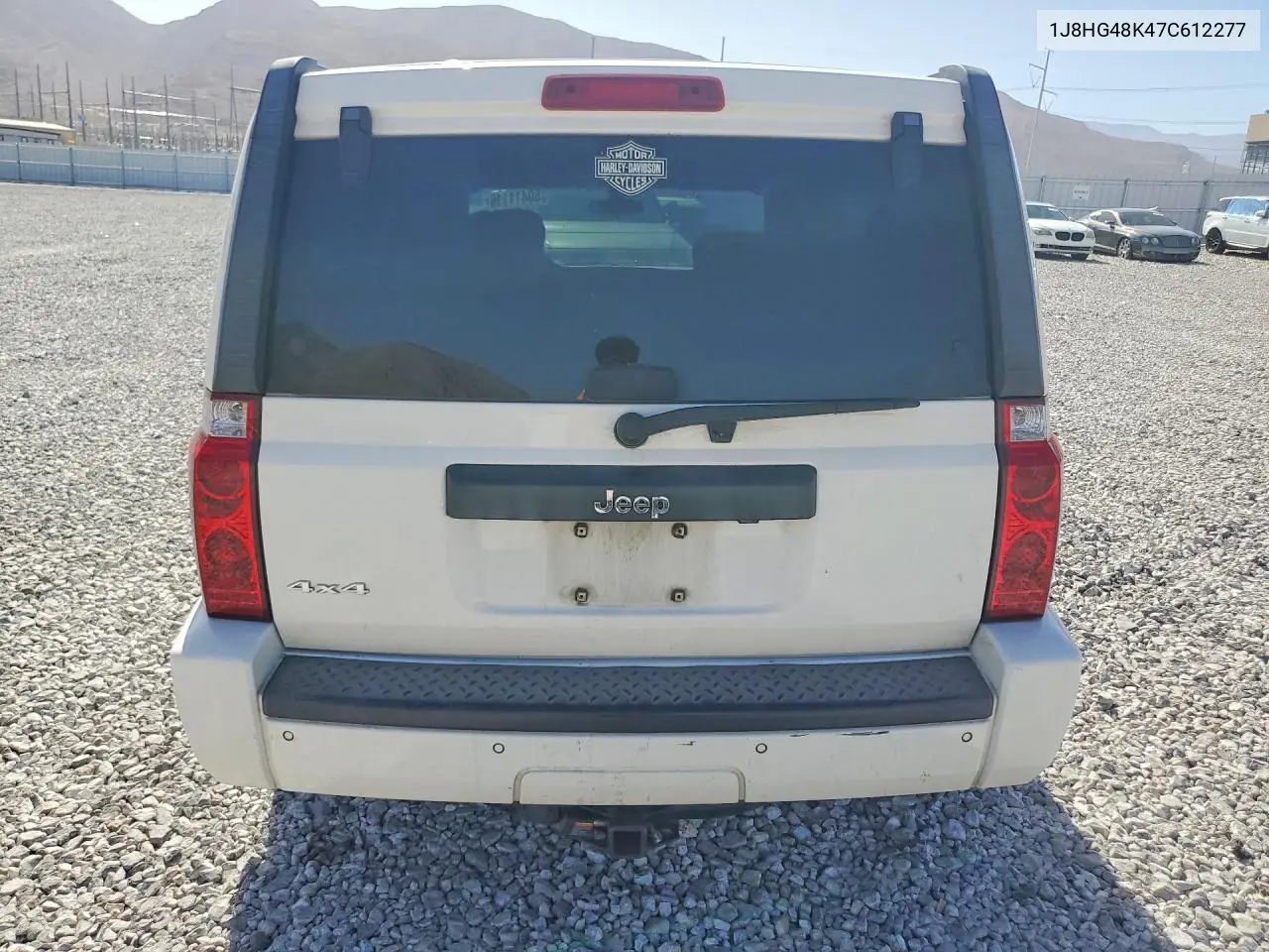 2007 Jeep Commander Sport VIN: 1J8HG48K47C612277 Lot: 60411116