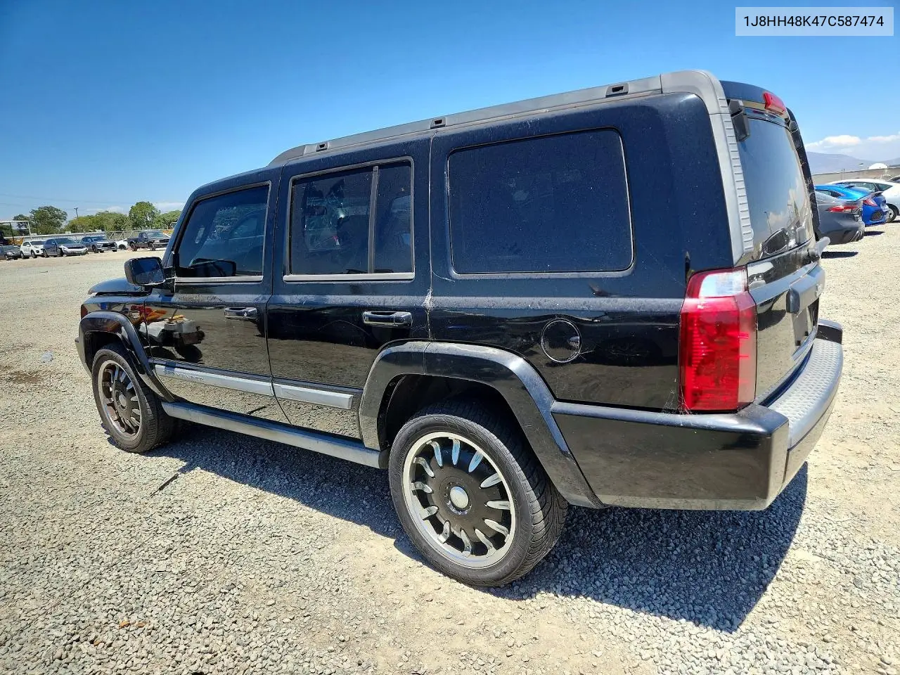 2007 Jeep Commander VIN: 1J8HH48K47C587474 Lot: 60583736