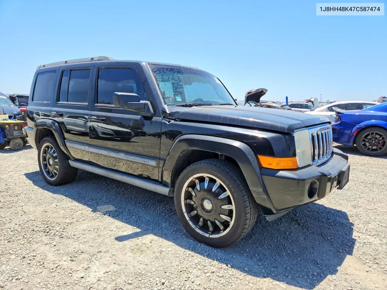 2007 Jeep Commander VIN: 1J8HH48K47C587474 Lot: 60583736