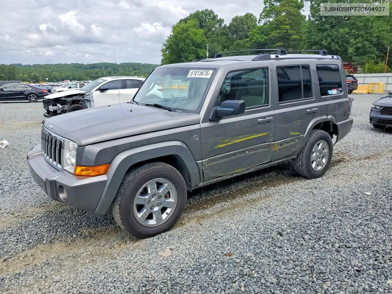 2007 Jeep Commander Limited VIN: 1J8HG58P77C694927 Lot: 61015676