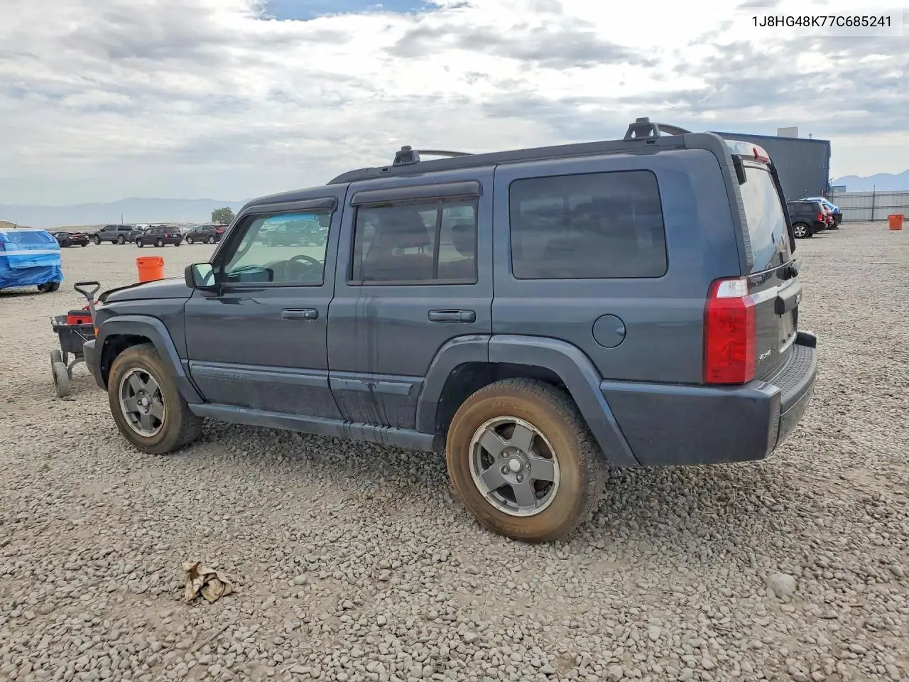 2007 Jeep Commander VIN: 1J8HG48K77C685241 Lot: 61596656