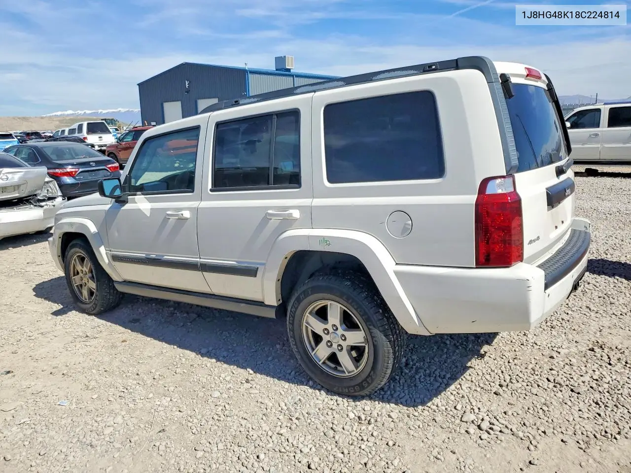 2008 Jeep Commander Sport VIN: 1J8HG48K18C224814 Lot: 46181936