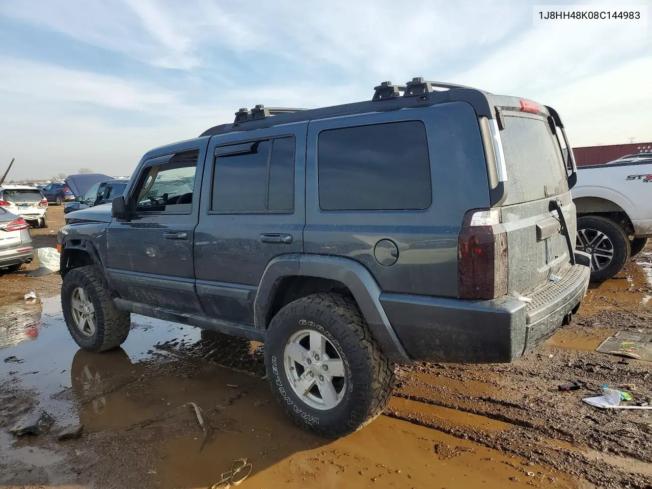 2008 Jeep Commander Sport VIN: 1J8HH48K08C144983 Lot: 46881246