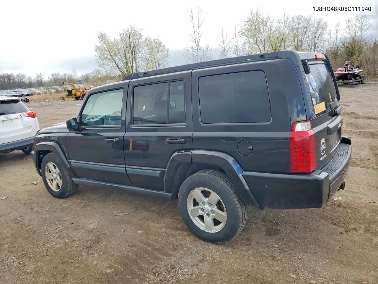 2008 Jeep Commander Sport VIN: 1J8HG48K08C111940 Lot: 48807136