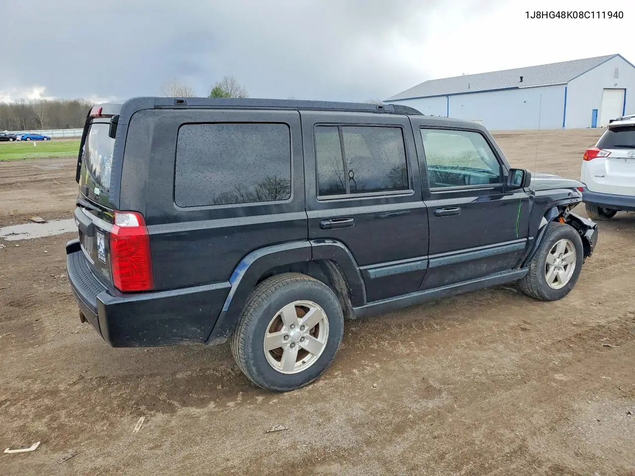 2008 Jeep Commander Sport VIN: 1J8HG48K08C111940 Lot: 48807136