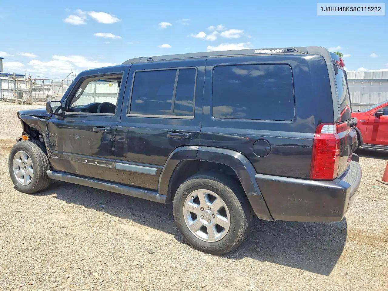 2008 Jeep Commander Sport VIN: 1J8HH48K58C115222 Lot: 53642166